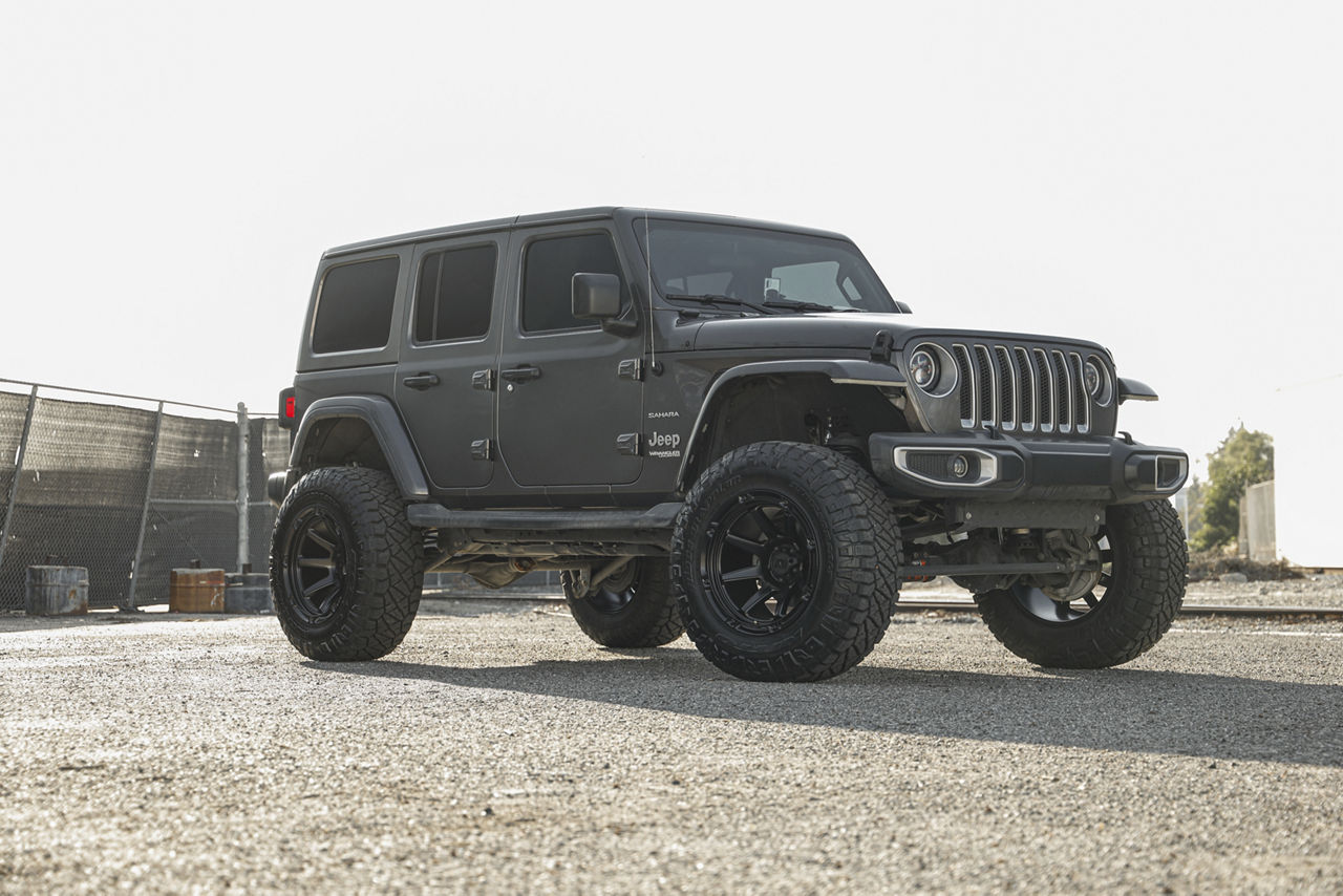 2020 Jeep Wrangler Sahara - XD XD863 - Black | XD Wheels